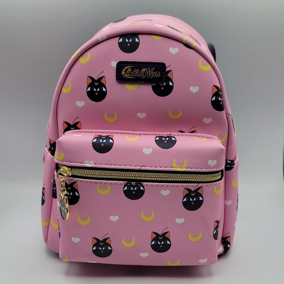 Loungefly Sailor Moon Luna Backpack - Picture 1 of 8